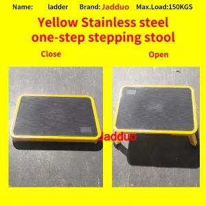 stainless steel one step ladder for household