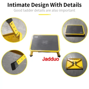 stainless steel one step ladder for household