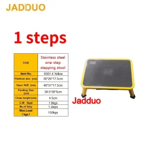 stainless steel one step ladder for household