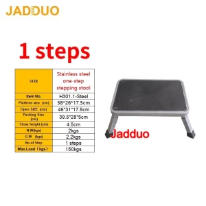 steel stool one step ladder