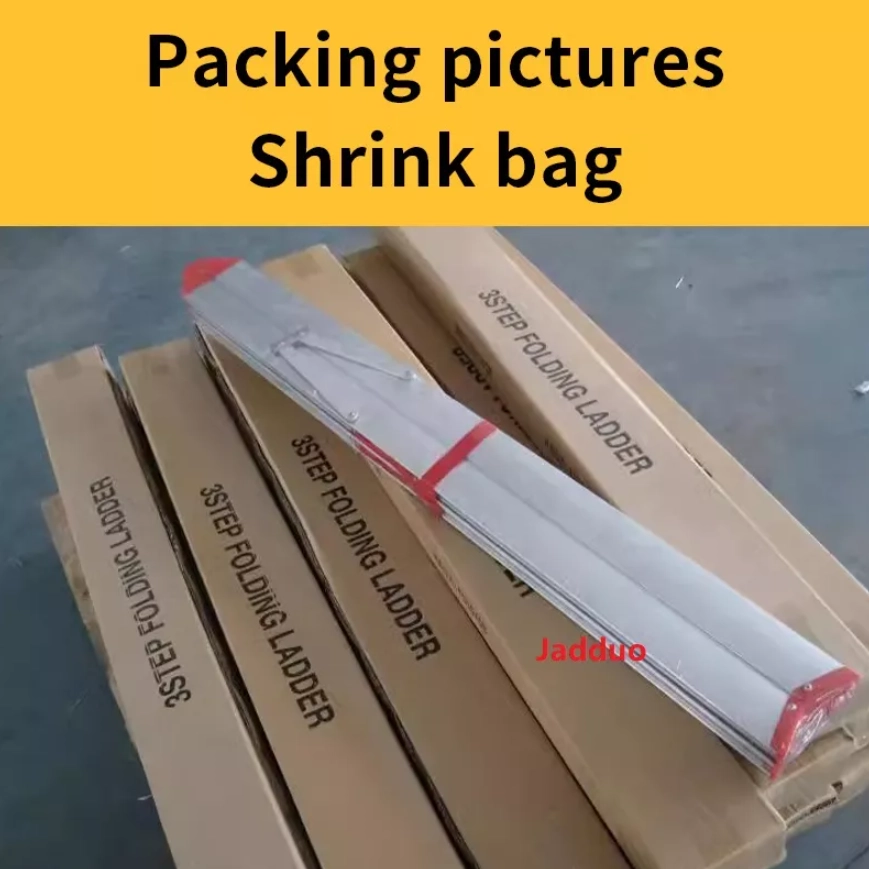 A-Frame Design Stick Box Ladder Aluminum