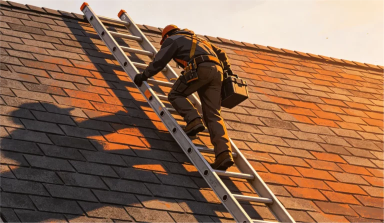 Why You Should Never Use a Standard Extension Ladder for Roof Work