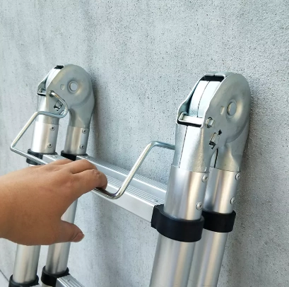 Wide Joints 2 In1 Multipurpose Telescopic Ladder