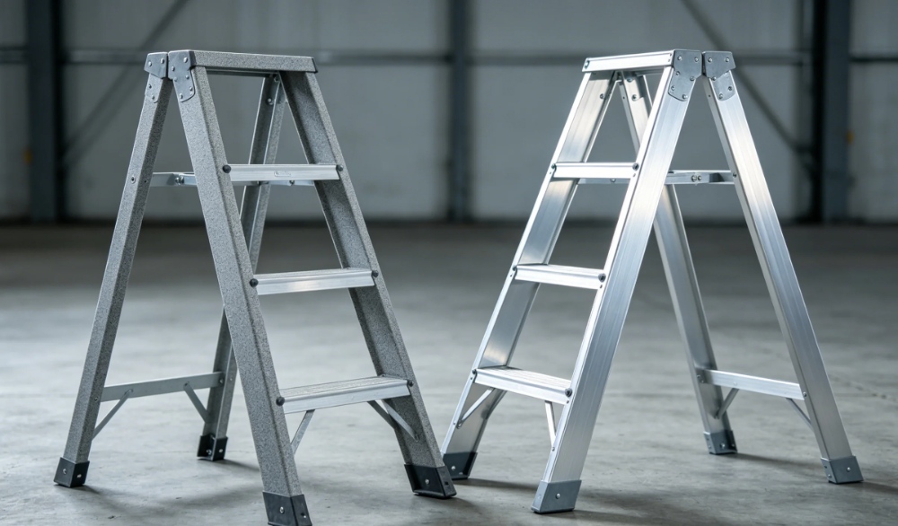 Fiberglass vs Aluminum Ladder Which Is Better for Your Next Industrial Project