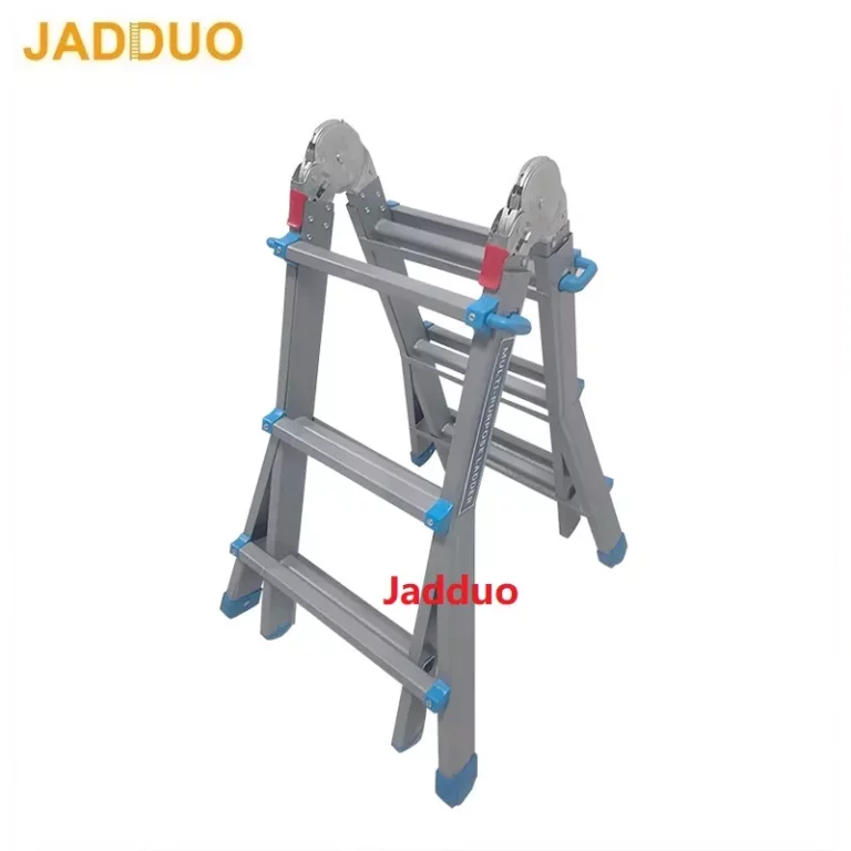 sliver color metal Multi-Functional Telescopic Ladder