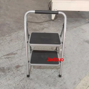 Grey Steel Step Ladder, 2-6 Steps, 150kg Load Capacity
