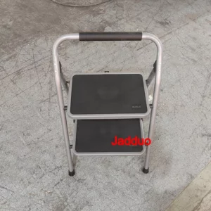 Grey Steel Step Ladder, 2-6 Steps, 150kg Load Capacity