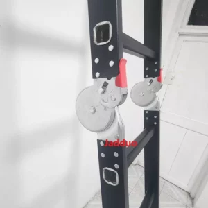 black color metal Multi-Functional Telescopic Ladder