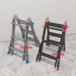 sliver color metal Multi-Functional Telescopic Ladder