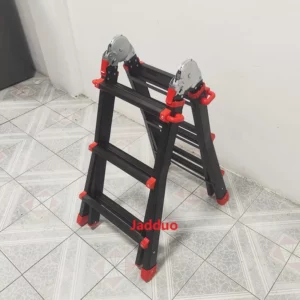 black color metal Multi-Functional Telescopic Ladder