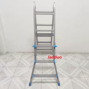 sliver color metal Multi-Functional Telescopic Ladder