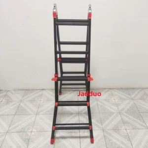 black color metal Multi-Functional Telescopic Ladder