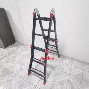 black color metal Multi-Functional Telescopic Ladder