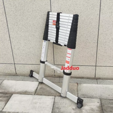 Aluminum Alloy One Time Folding Telescopic Slow Down Ladder