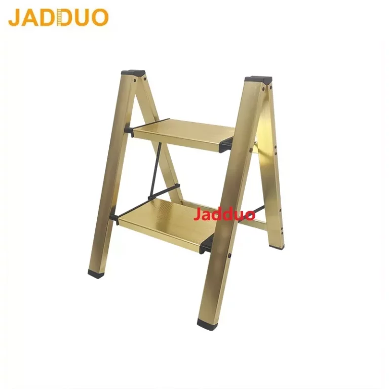 Aluminum alloy flower stand ladder Golden color