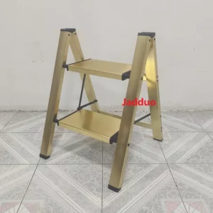 Aluminum alloy flower stand ladder Golden color
