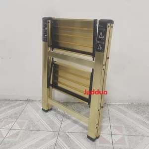 Aluminum alloy flower stand ladder Golden color