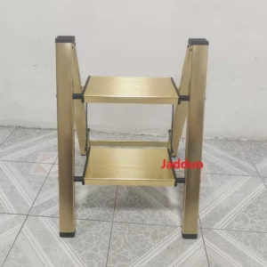 Aluminum alloy flower stand ladder Golden color
