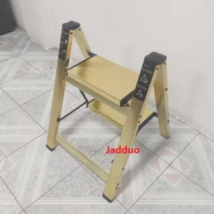 Aluminum alloy flower stand ladder Golden color