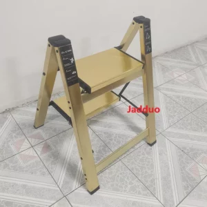 Aluminum alloy flower stand ladder Golden color
