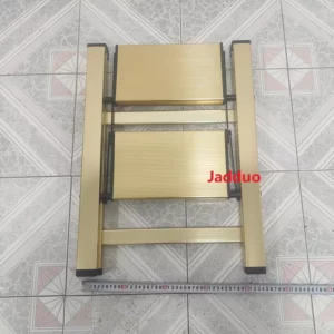 Aluminum alloy flower stand ladder Golden color