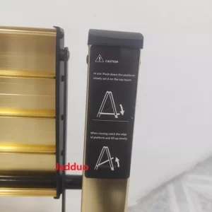 Aluminum alloy flower stand ladder Golden color