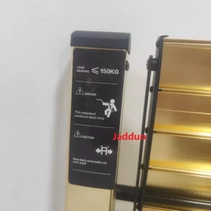 Aluminum alloy flower stand ladder Golden color