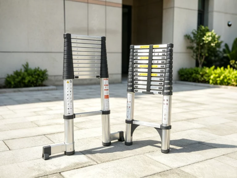 Aluminum vs Stainless Steel Telescopic Ladders Weight, Durability and Cost