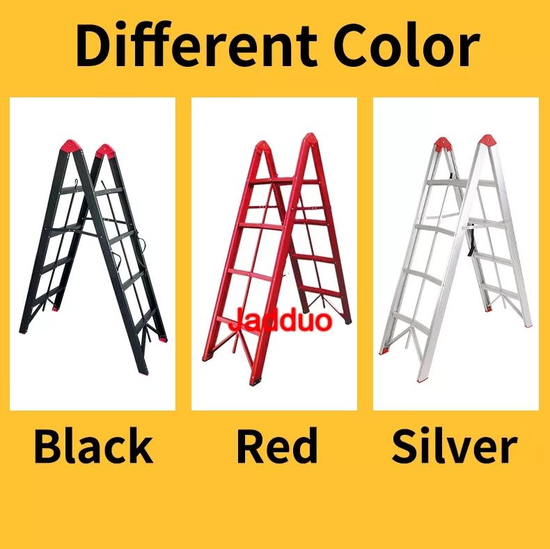Jadduo Black Oxidized Twin-sided Stick Ladder