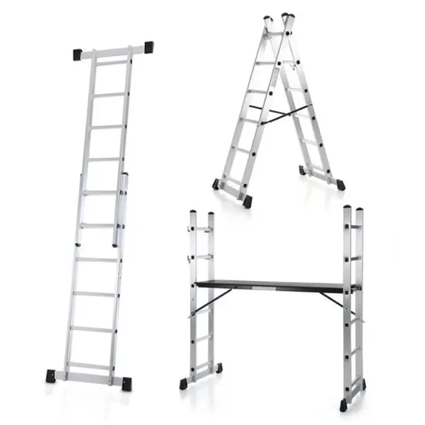 Three-view drawing of the Jadduo platform ladder