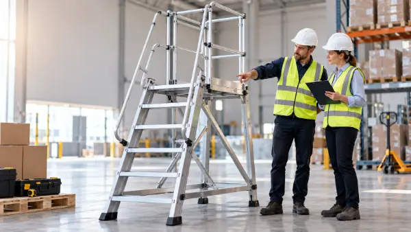 Work Platform Ladder Buying Checklist 7 Essential Factors for B2B Procurement
